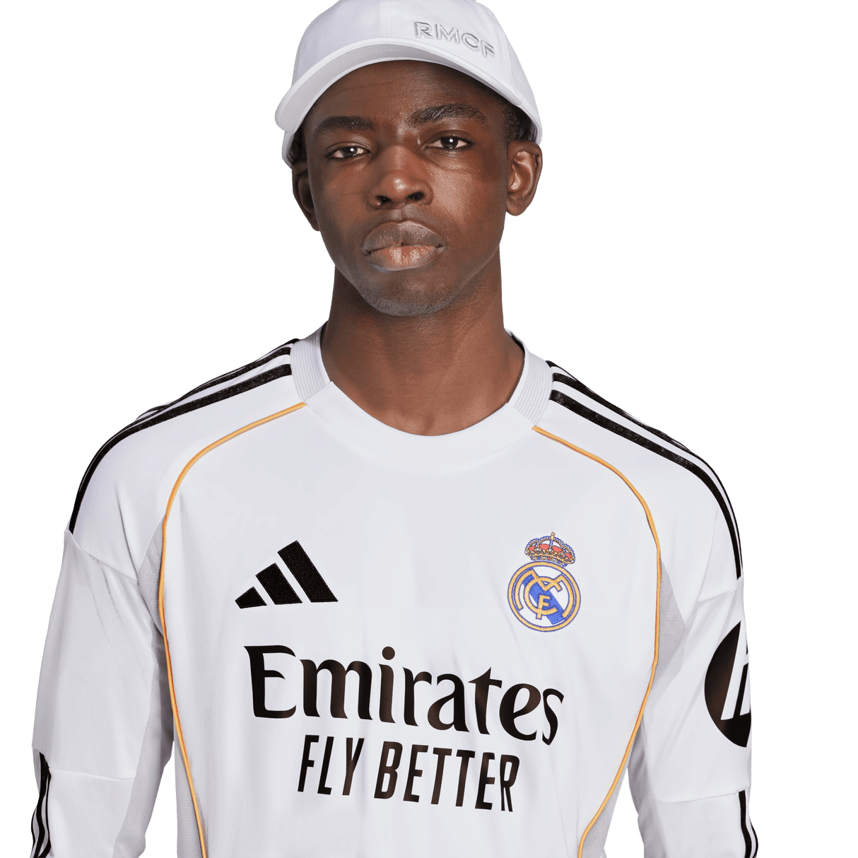 ADIDAS - Maglia Home Long Sleeve Real Madrid 25/26 - Uomo - White - image 6