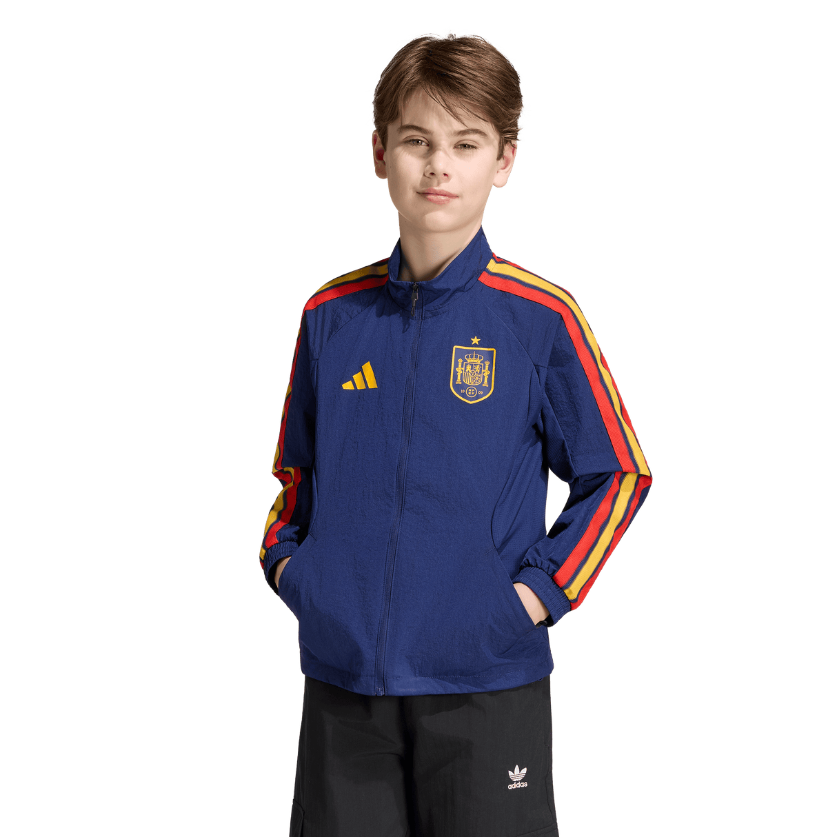 ADIDAS - Spain Home Anthem Jacket Kids - Blue - image 2