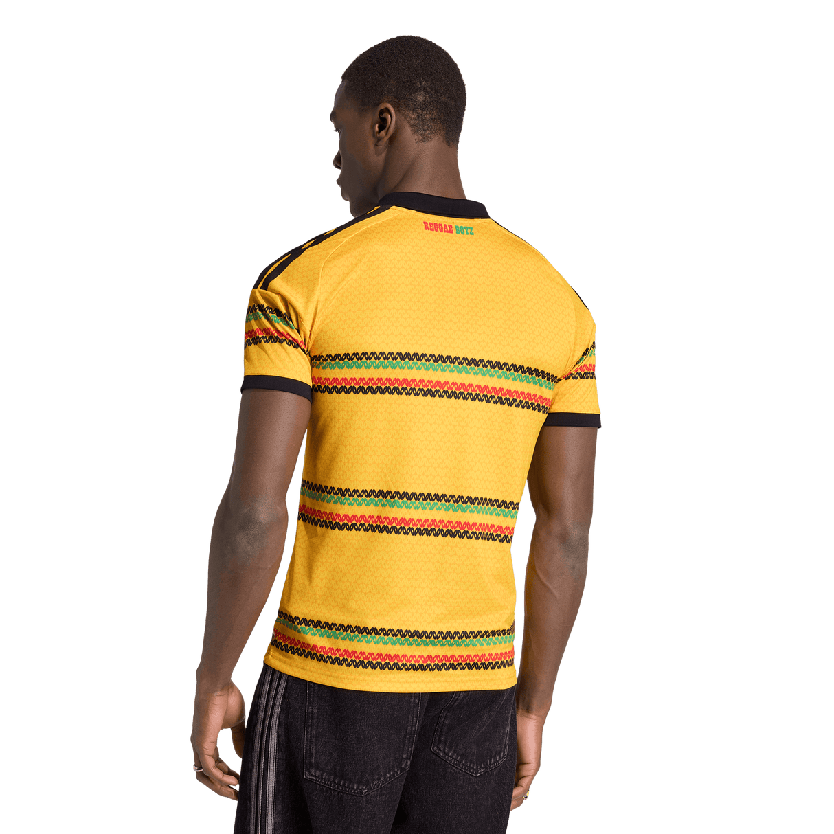 ADIDAS - Maglia Home Giamaica 26 X Bob Marley - Uomo - Yellow - image 4