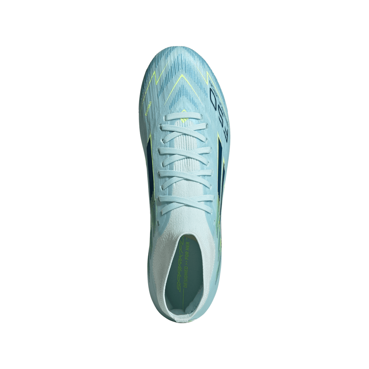 ADIDAS - Scarpe Da Calcio Per Terreni Naturali Compatti/Superfici In Erba Artificiale F50 Sparkfusion Pro Mid Cut - Donna - image 12