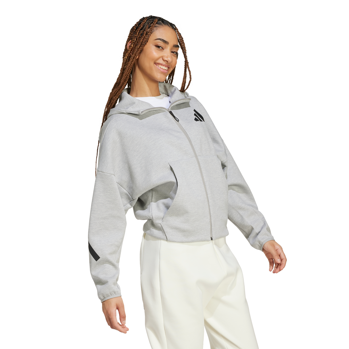 ADIDAS - Hoodie Adidas Z.N.E. Full-Zip - Donna - image 6