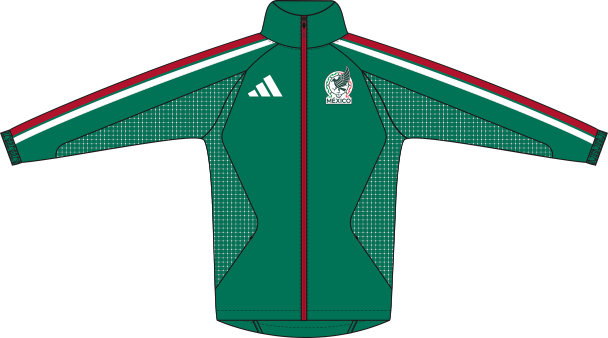 ADIDAS - Mexico Home Anthem Jacket Kids - Green - image 1