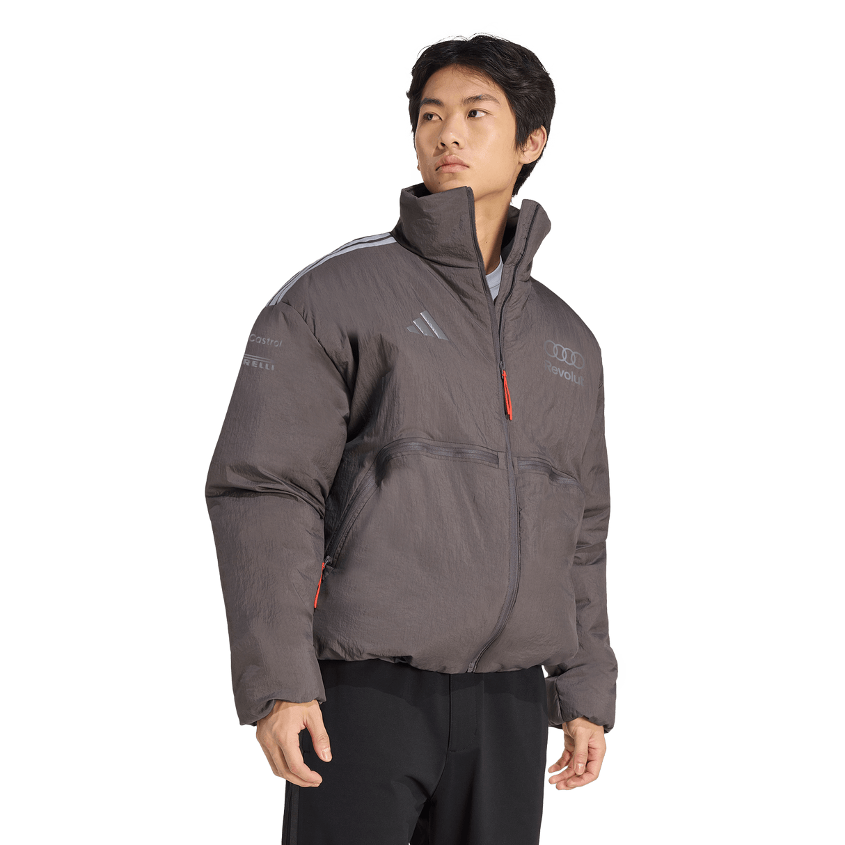 ADIDAS - Audi Revolut Formula One Team 2026 Engineers & Marketing Padded Jacket - Uomo - Black - image 4