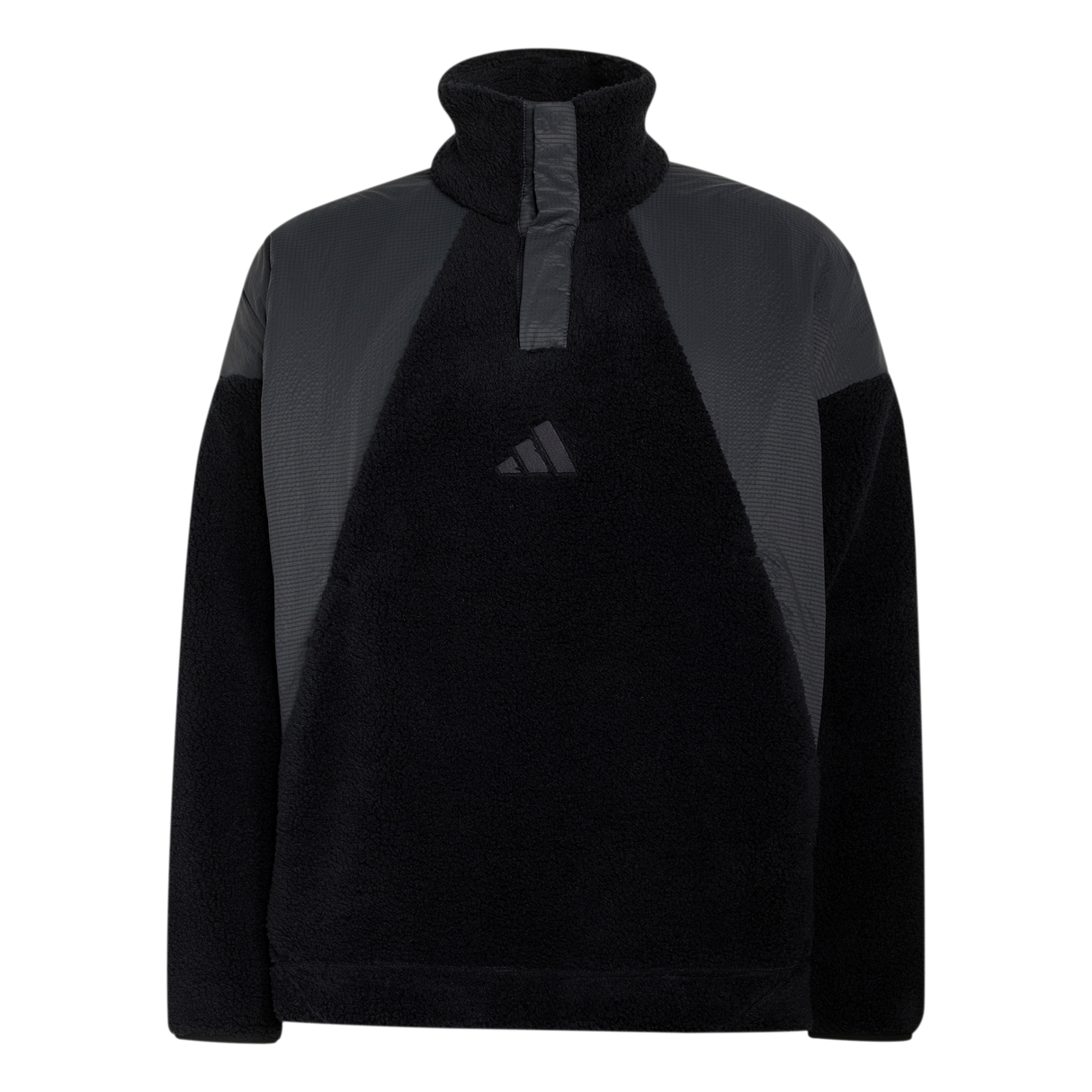 ADIDAS - TERREX Xploric CLIMAWARM High Pile Snap Pullover - Uomo - Black - image 1