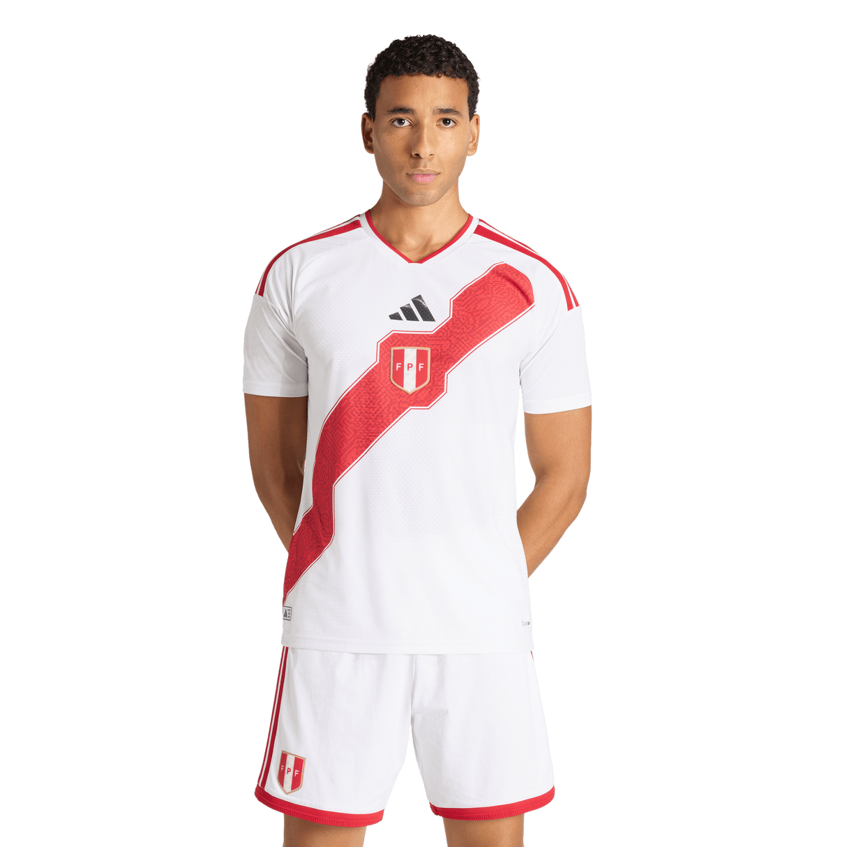 ADIDAS - Peru 26 Home Authentic Jersey - Uomo - White - image 3