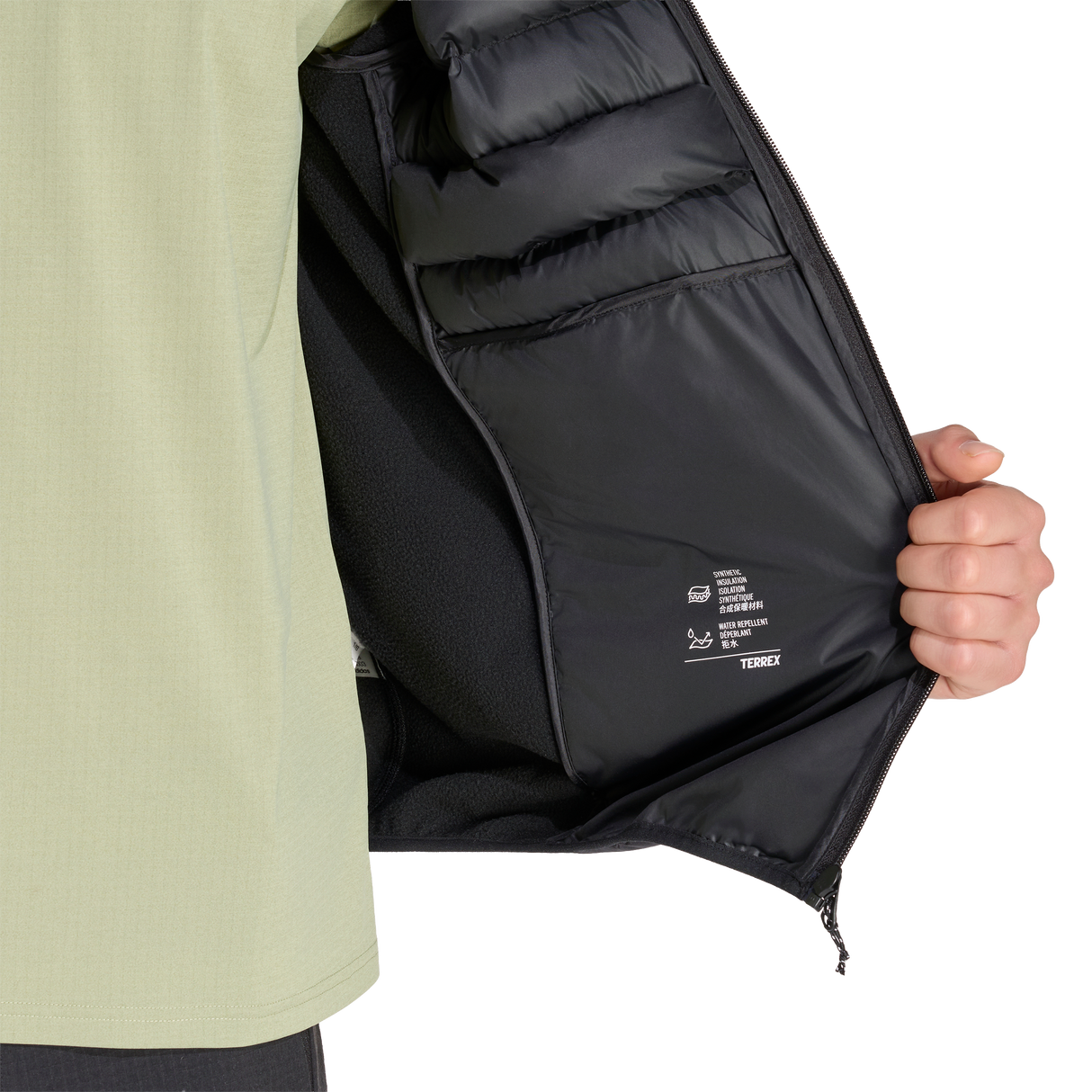 ADIDAS - TERREX Multi Clima365 Insulated Hybrid Hooded Jacket - Uomo - Black - image 6