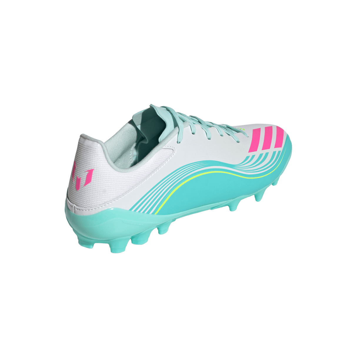 ADIDAS - F50 Messi League Artificial Grass Football Boots - White - image 6