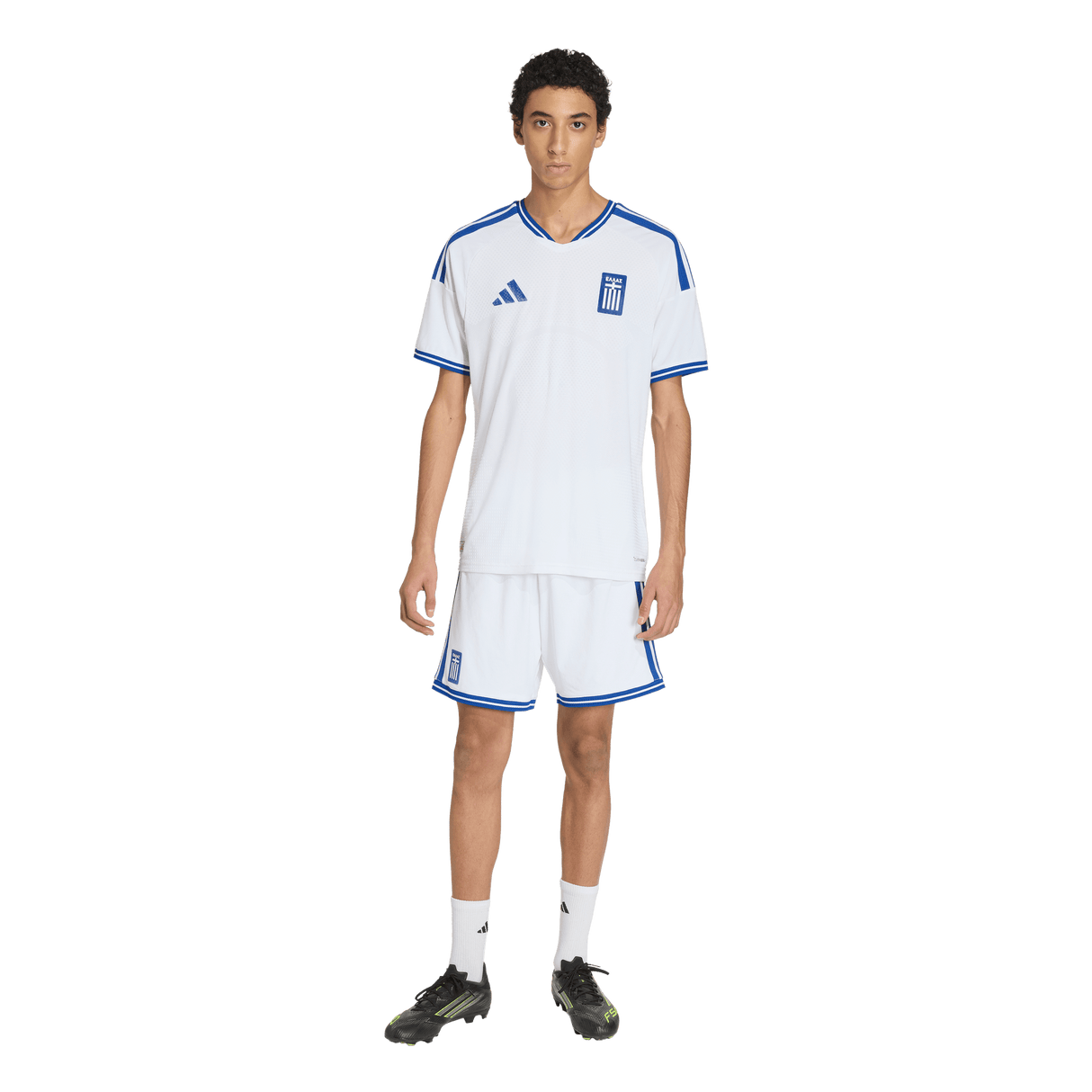 ADIDAS - Greece 26 Home Authentic Jersey - Uomo - White - image 6