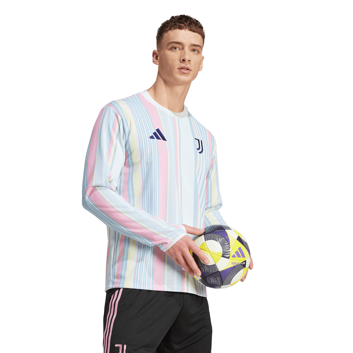 ADIDAS - Juventus 25/26 Pre-Match Warm Top - Uomo - White - image 4
