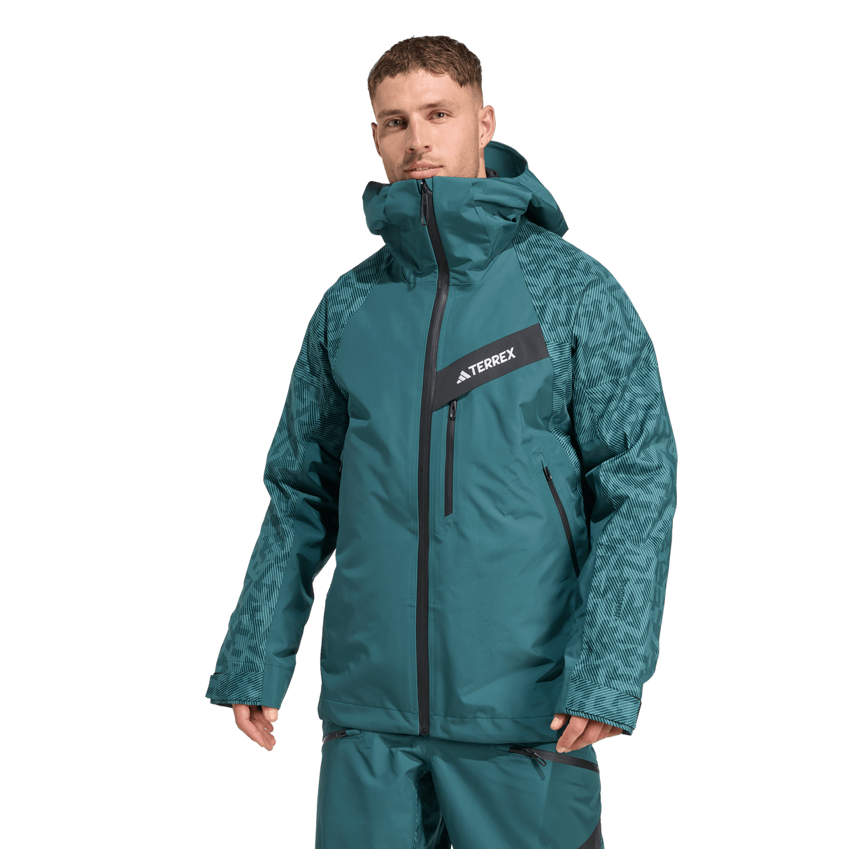 ADIDAS - TERREX Techrock Hybrid PRIMEKNIT CLIMAPROOF+ Jacket - Uomo - image 10
