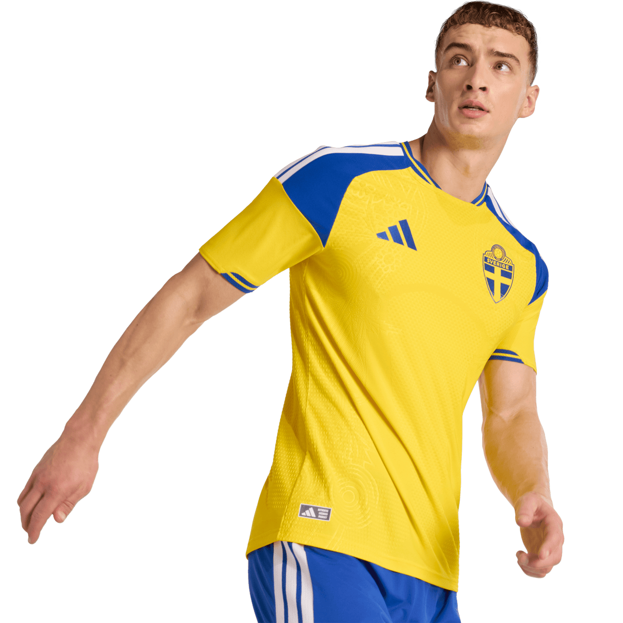 ADIDAS - Sweden 26 Home Authentic Jersey - Uomo - Yellow - image 7