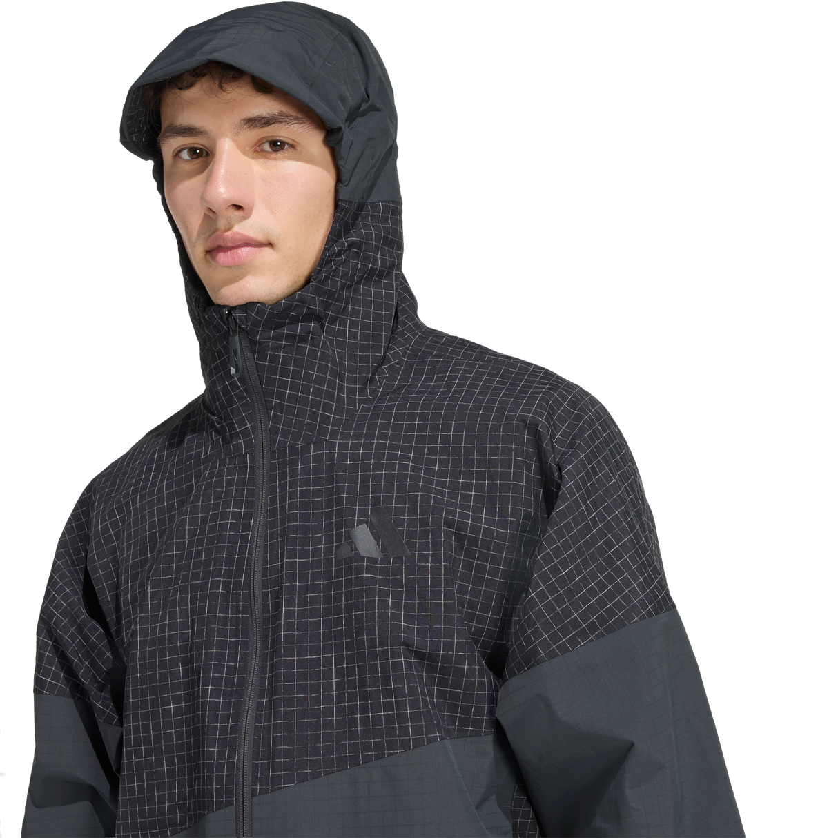 ADIDAS - Giacca TERREX Xploric 2 Layer CLIMAPROOF - Uomo - Black - image 5