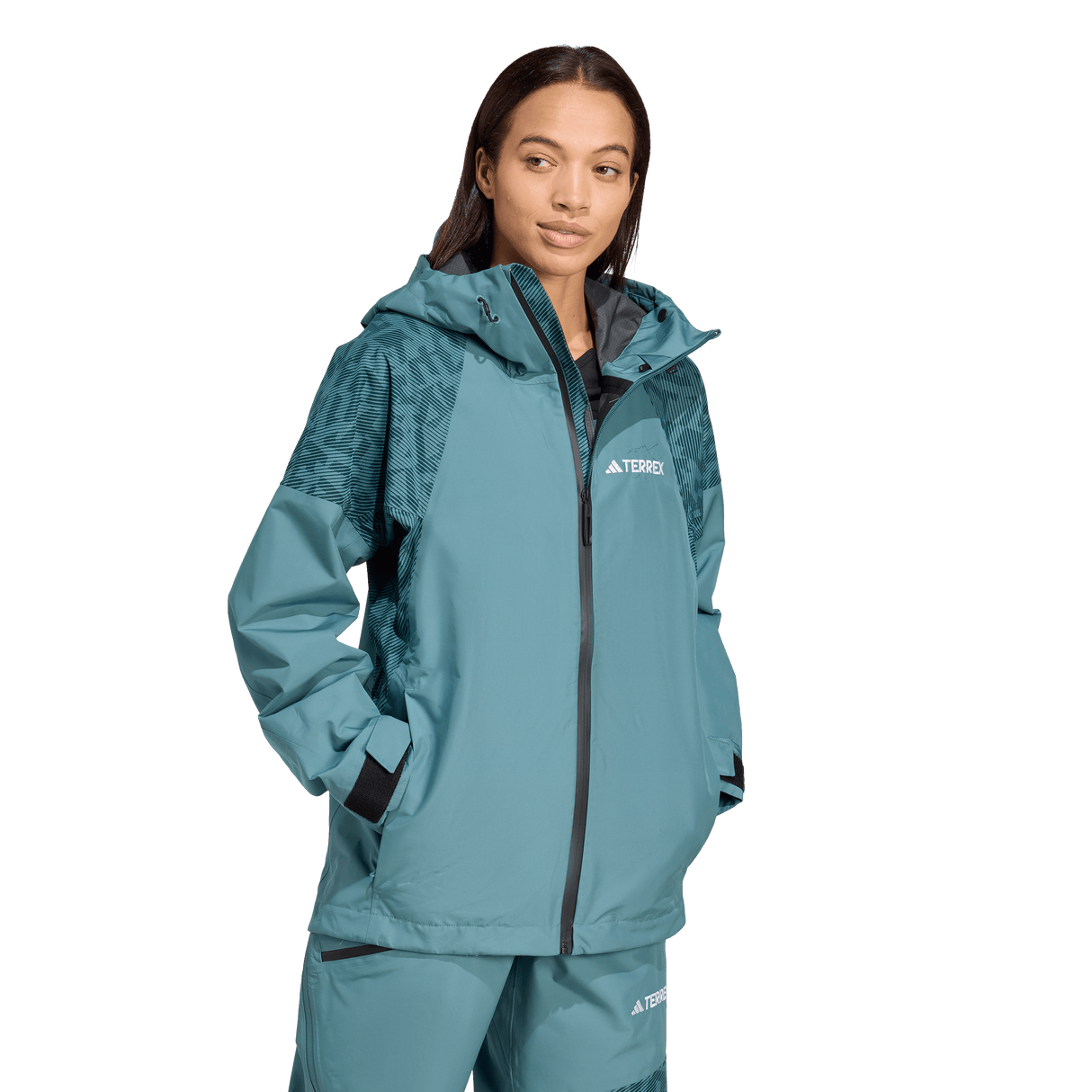 ADIDAS - Giacca TERREX Xperior Hybrid PRIMEKNIT CLIMAPROOF+ - Donna - image 13