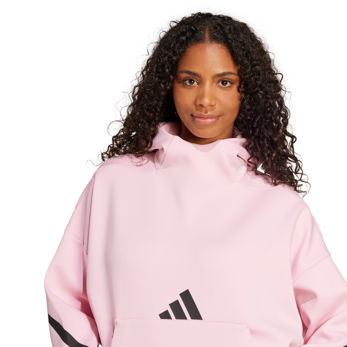 ADIDAS - Felpa Adidas Z.N.E. Hooded - Donna - Pink - image 5