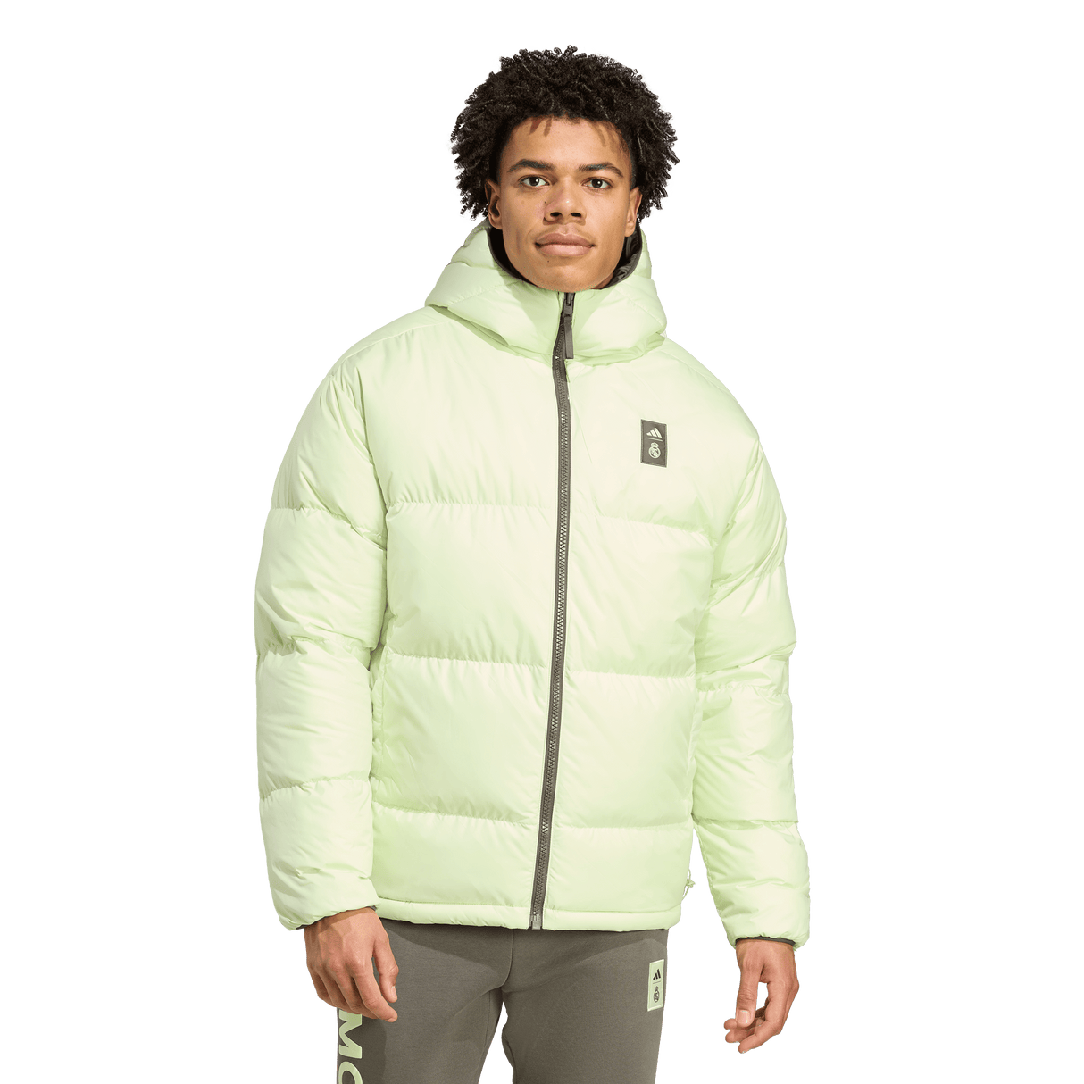 ADIDAS - Real Madrid Seasonal Down Jacket - Uomo - Grey - image 9