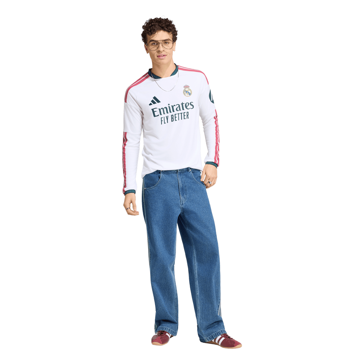 ADIDAS - Real Madrid 26/27 Home Jersey Long Sleeve - Uomo - White - image 5