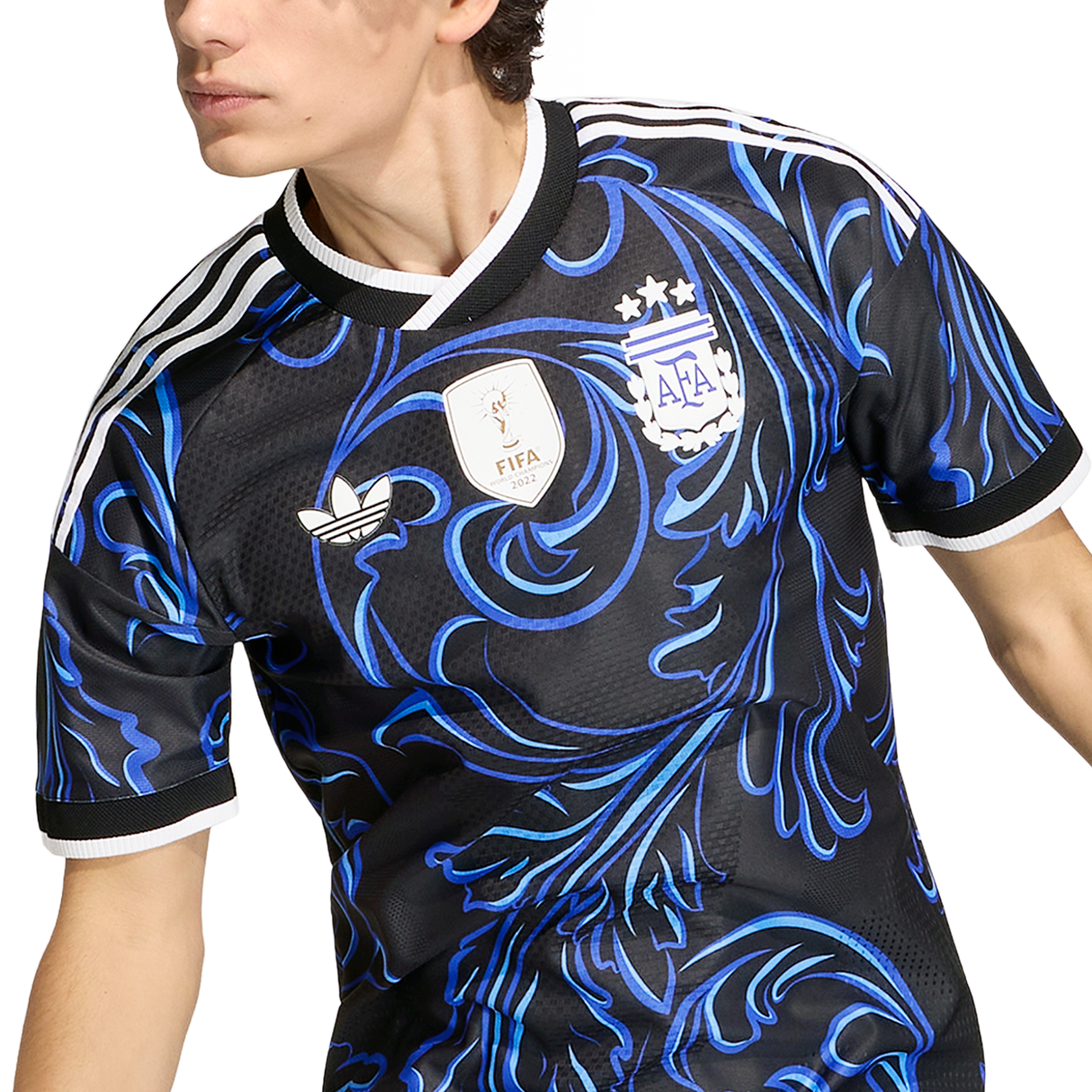 ADIDAS - Argentina 26 Away Authentic Jersey - Uomo - Black - image 4