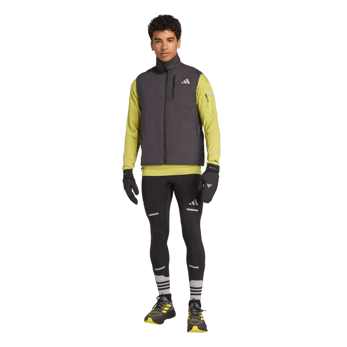 ADIDAS - Adi365 Running CLIMAWARM Vest - Uomo - Black - image 5