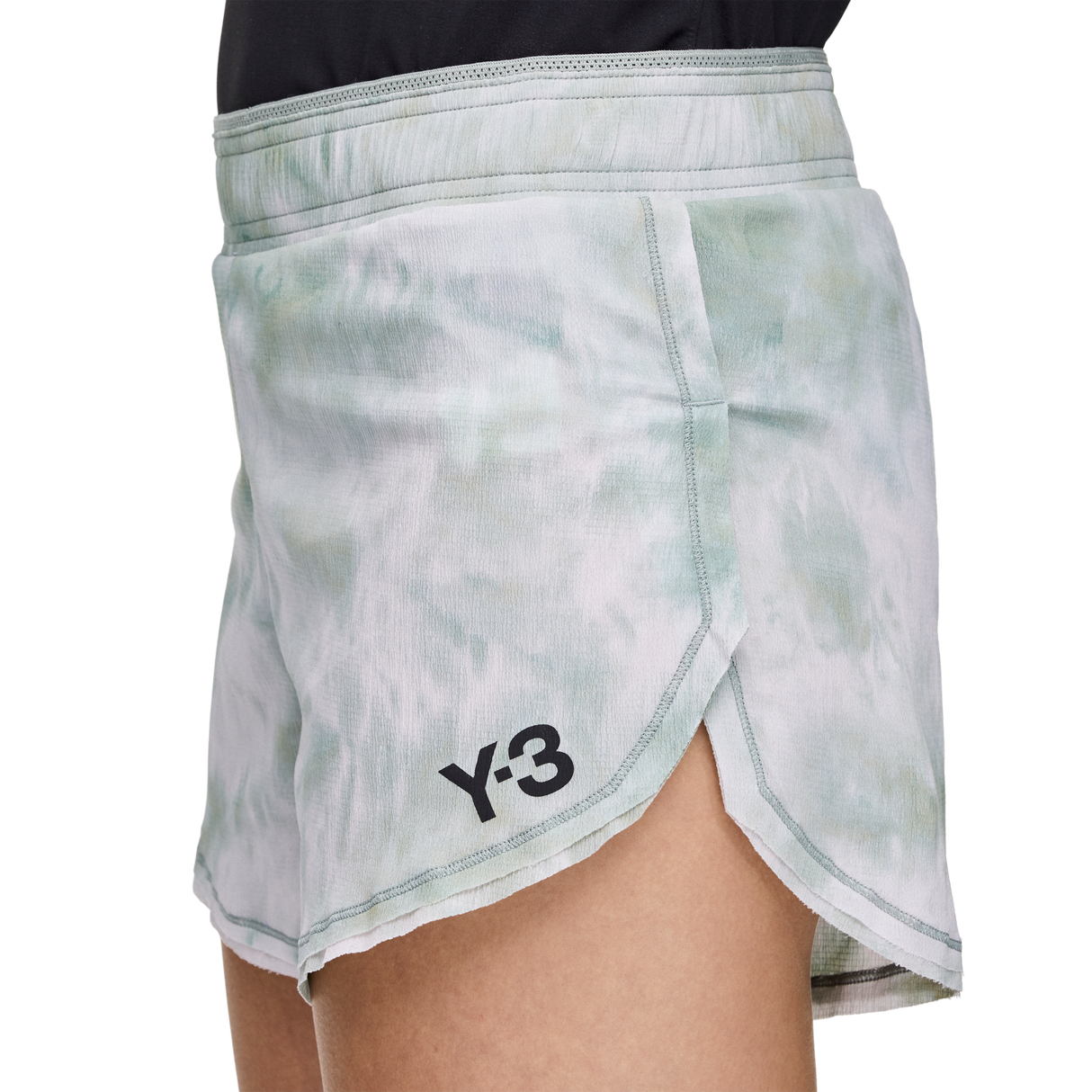 ADIDAS - Y-3 Aop Running Shorts - Donna - Multicolor - image 6