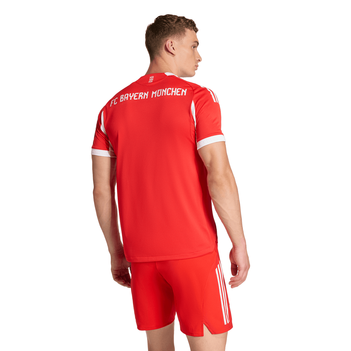 ADIDAS - Maglia Home Authentic Fc Bayern 25/26 - Uomo - Red - image 4