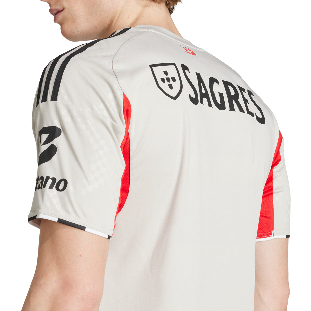 ADIDAS - Maglia Da Trasferta Benfica 25/26 - Uomo - Beige - image 8