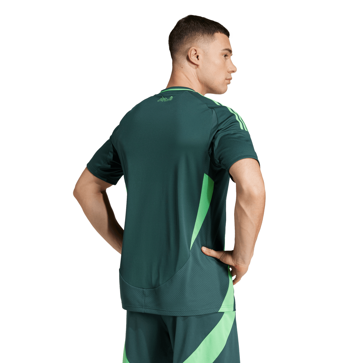 ADIDAS - Algeria Away Jersey - Uomo - Green - image 4