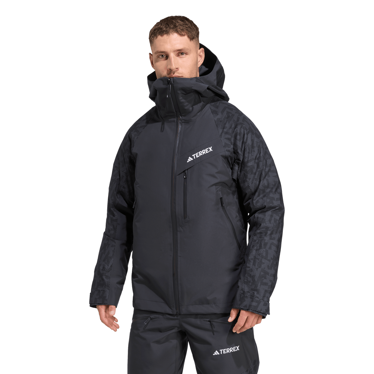ADIDAS - TERREX Techrock Hybrid PRIMEKNIT CLIMAPROOF+ Jacket - Uomo - image 2