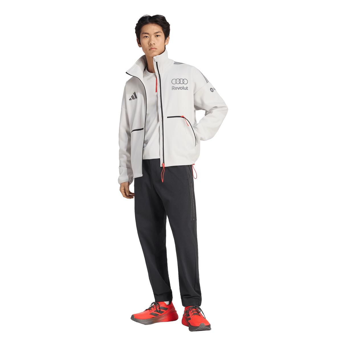 ADIDAS - Audi Revolut Formula One Team 2026 Engineers & Marketing Track Top - Uomo - Grey - image 5