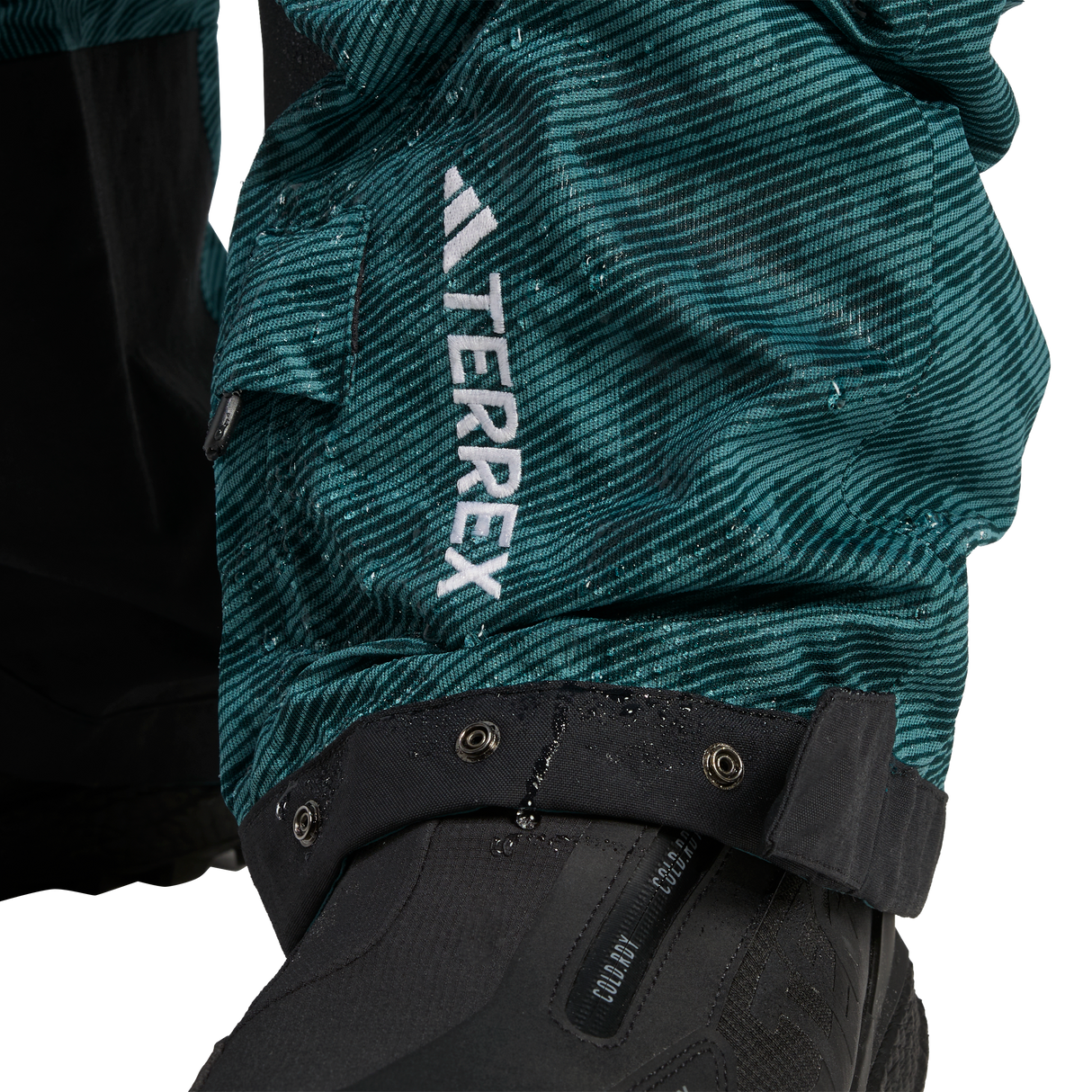 ADIDAS - TERREX Techrock Hybrid PRIMEKNIT CLIMAPROOF Pants - Uomo - Blue - image 6