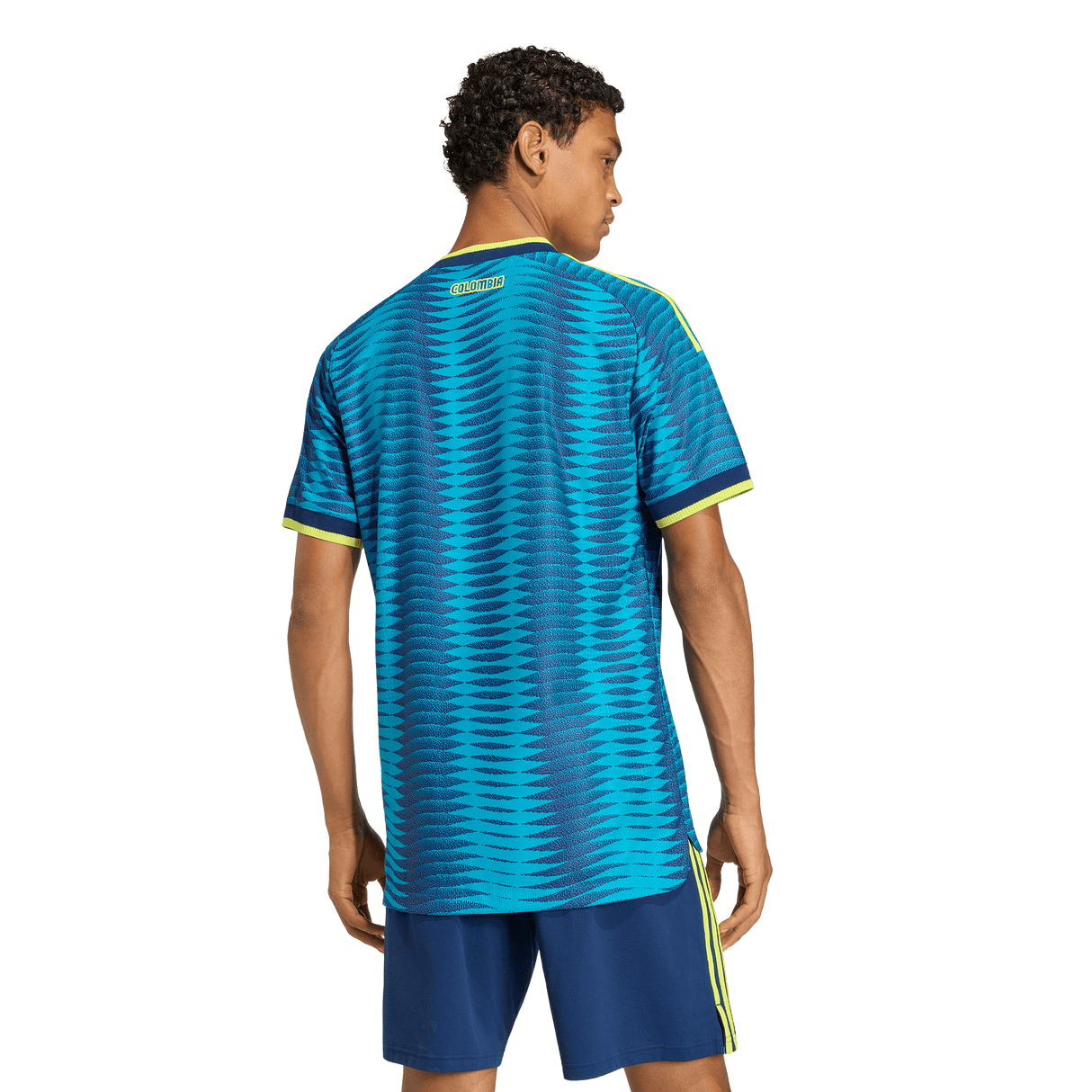 ADIDAS - Colombia 26 Away Authentic Jersey - Uomo - Turquoise - image 4