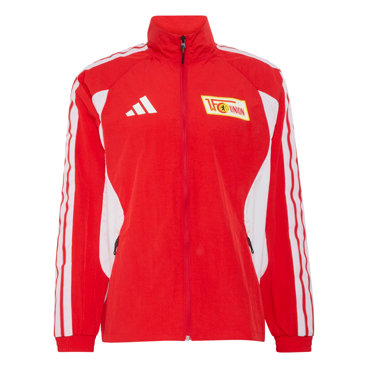 ADIDAS - Union Berlin Home Anthem Jacket - Uomo - Red - image 1