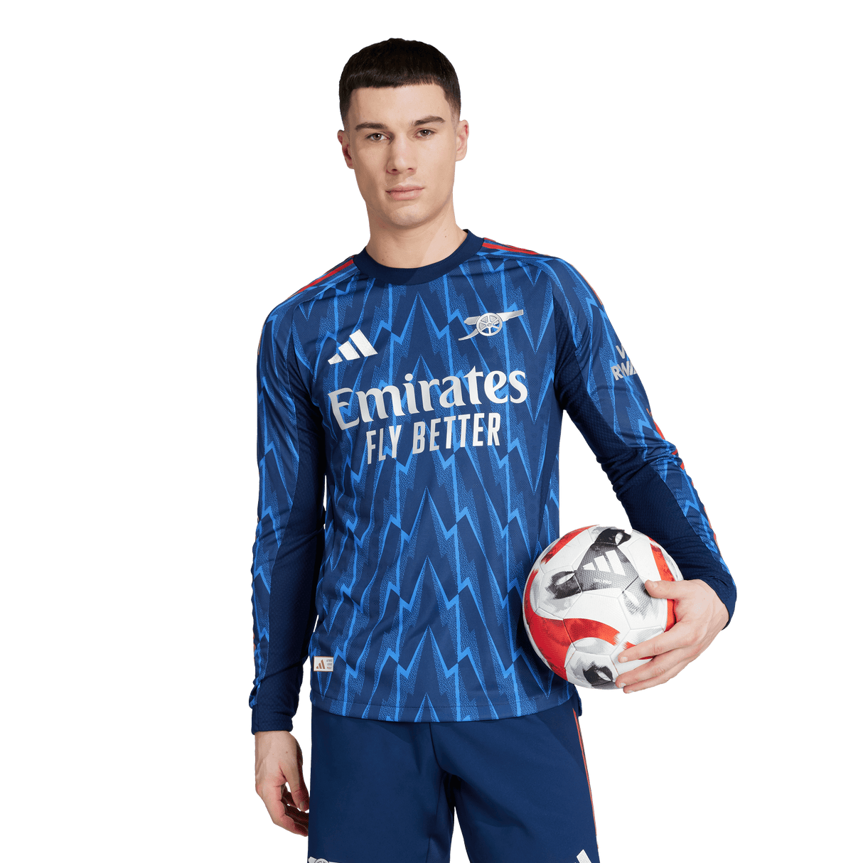 ADIDAS - Maglia A Maniche Lunghe 25/26 Arsenal Fc Autentica Da Trasferta - Uomo - Blue - image 3