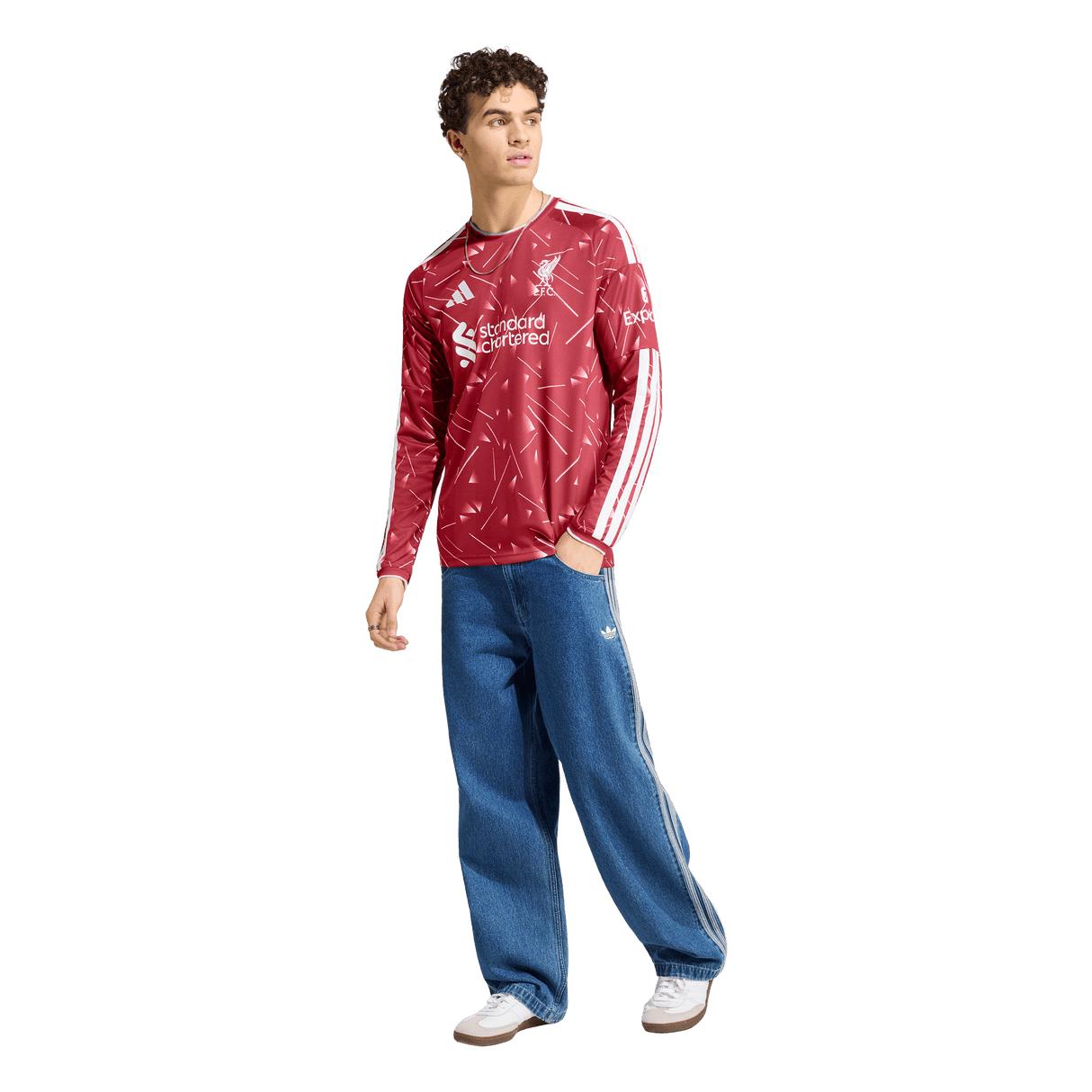 ADIDAS - Liverpool Fc 26/27 Home Jersey Long Sleeve - Uomo - Red - image 5