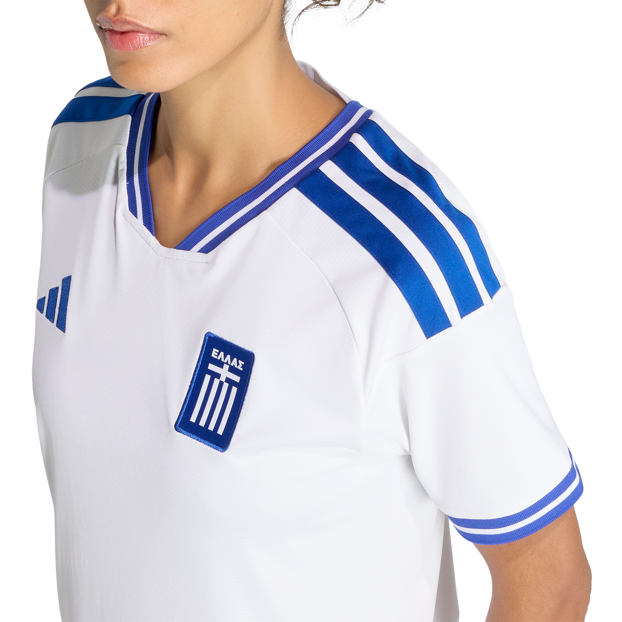 ADIDAS - Maglia Home Greece 26 - Donna - White - image 6