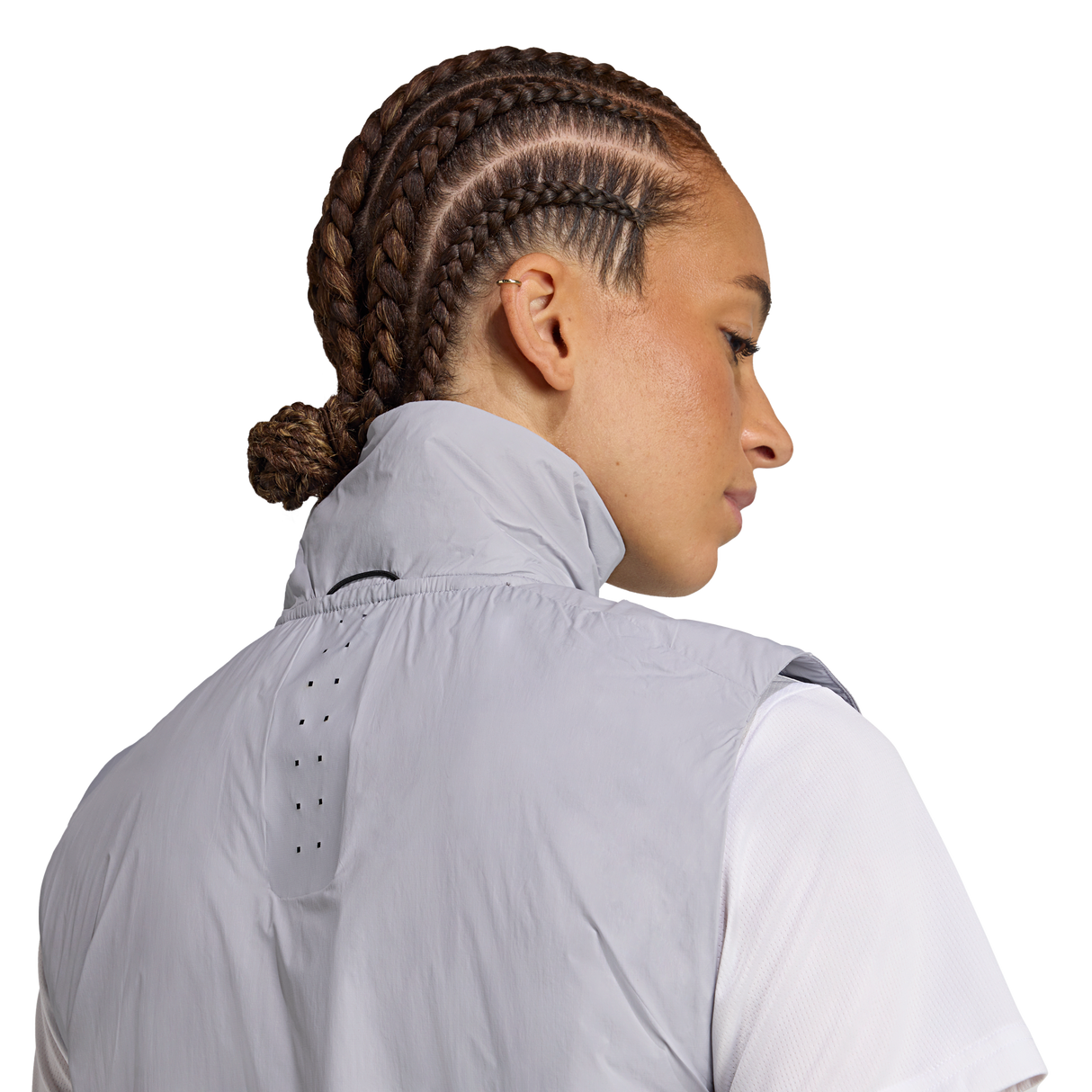 ADIDAS - Adi365 Running CLIMAWARM Vest - Donna - Grey - image 5