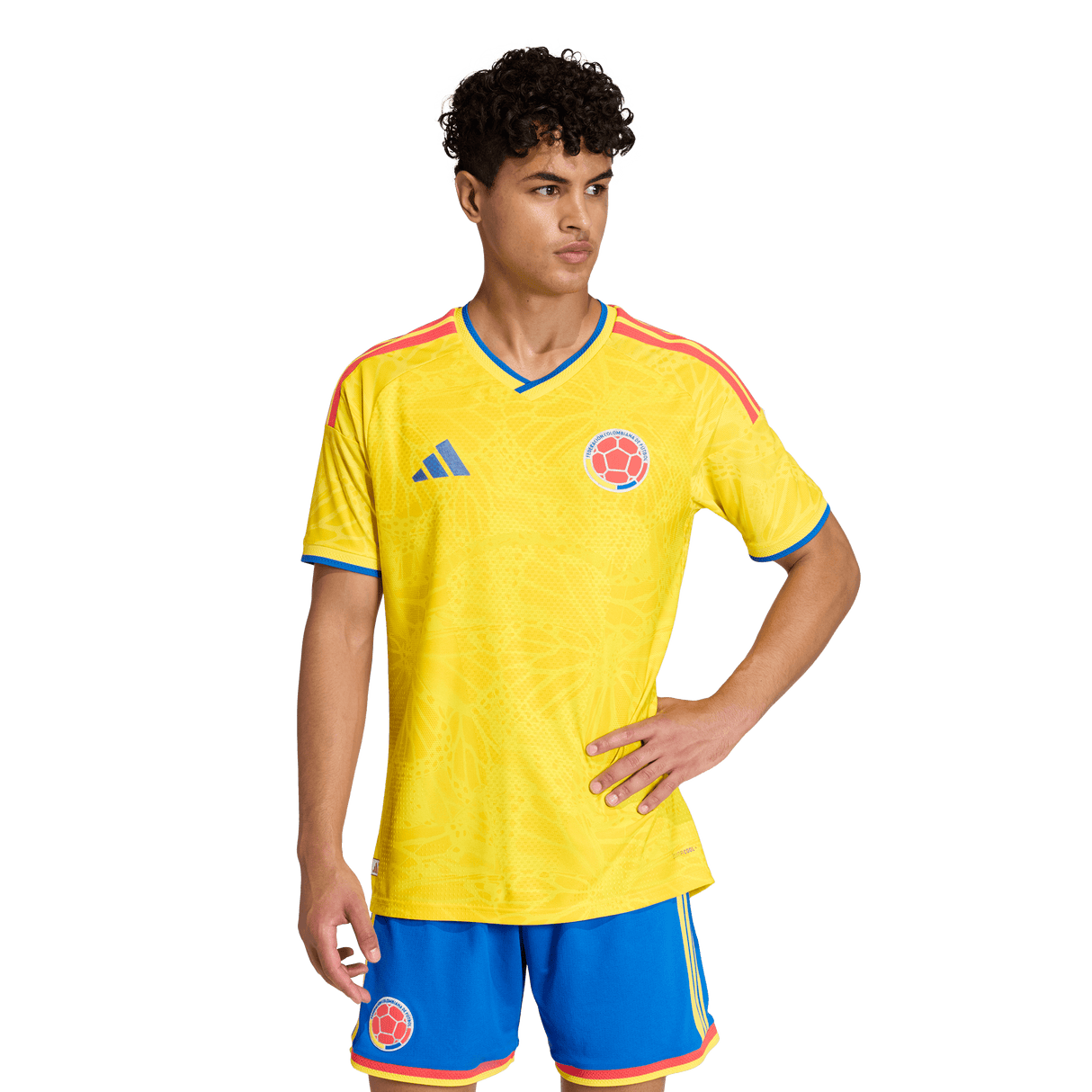ADIDAS - Maglia Home Authentic Colombia 26 - Uomo - Yellow - image 3