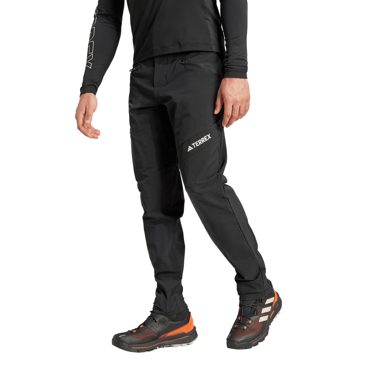 ADIDAS - Pantaloni Techrock Brushed Softshell - Uomo - Black - image 3