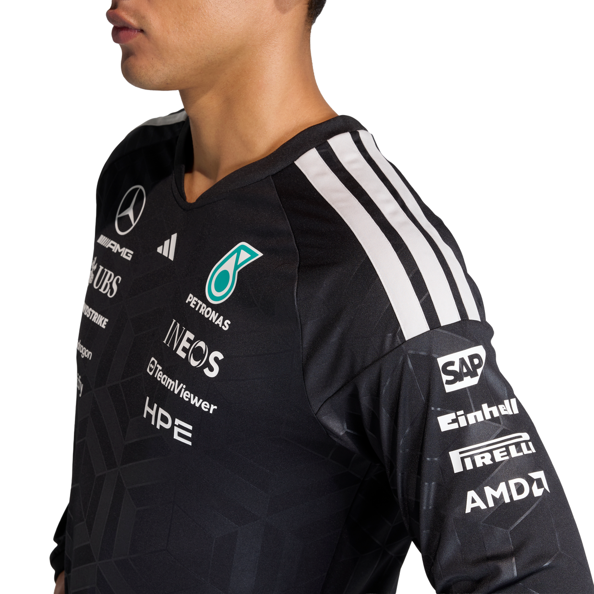 ADIDAS - Mercedes - Amg Petronas Formula 1 Team Driver Jersey Longsleeve - Uomo - image 12