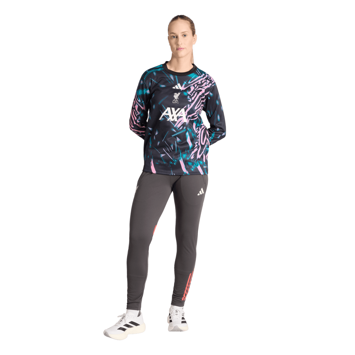 ADIDAS - Liverpool Fc 25/26 Pre Match Warm Top - Donna - Black - image 5