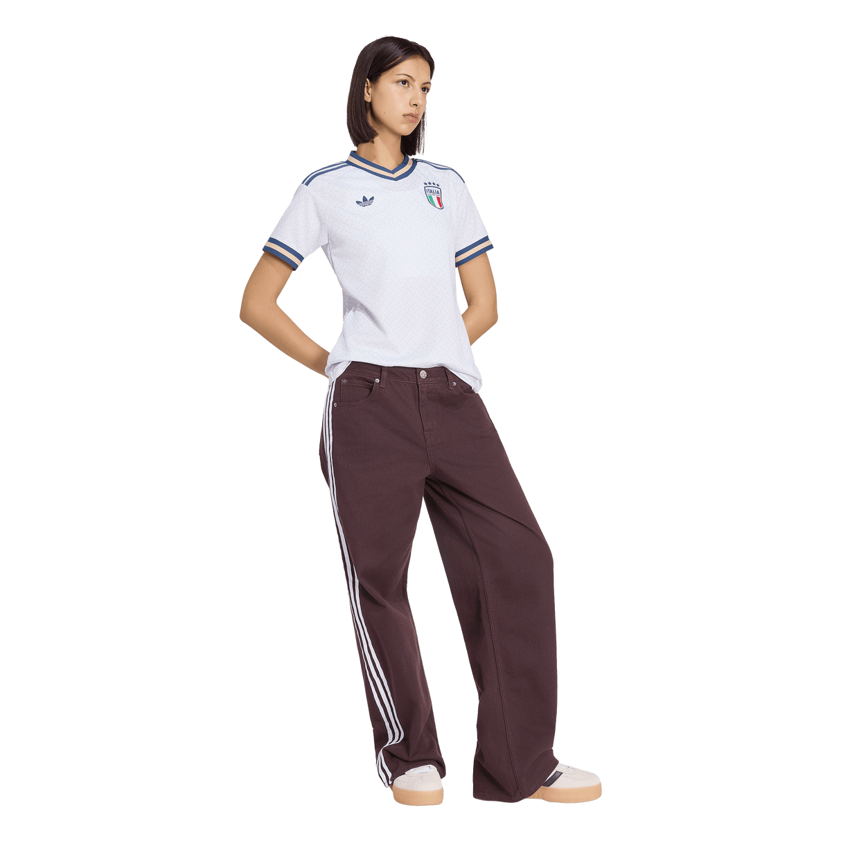 ADIDAS - Italy 26 Away Jersey - Donna - Blue - image 5