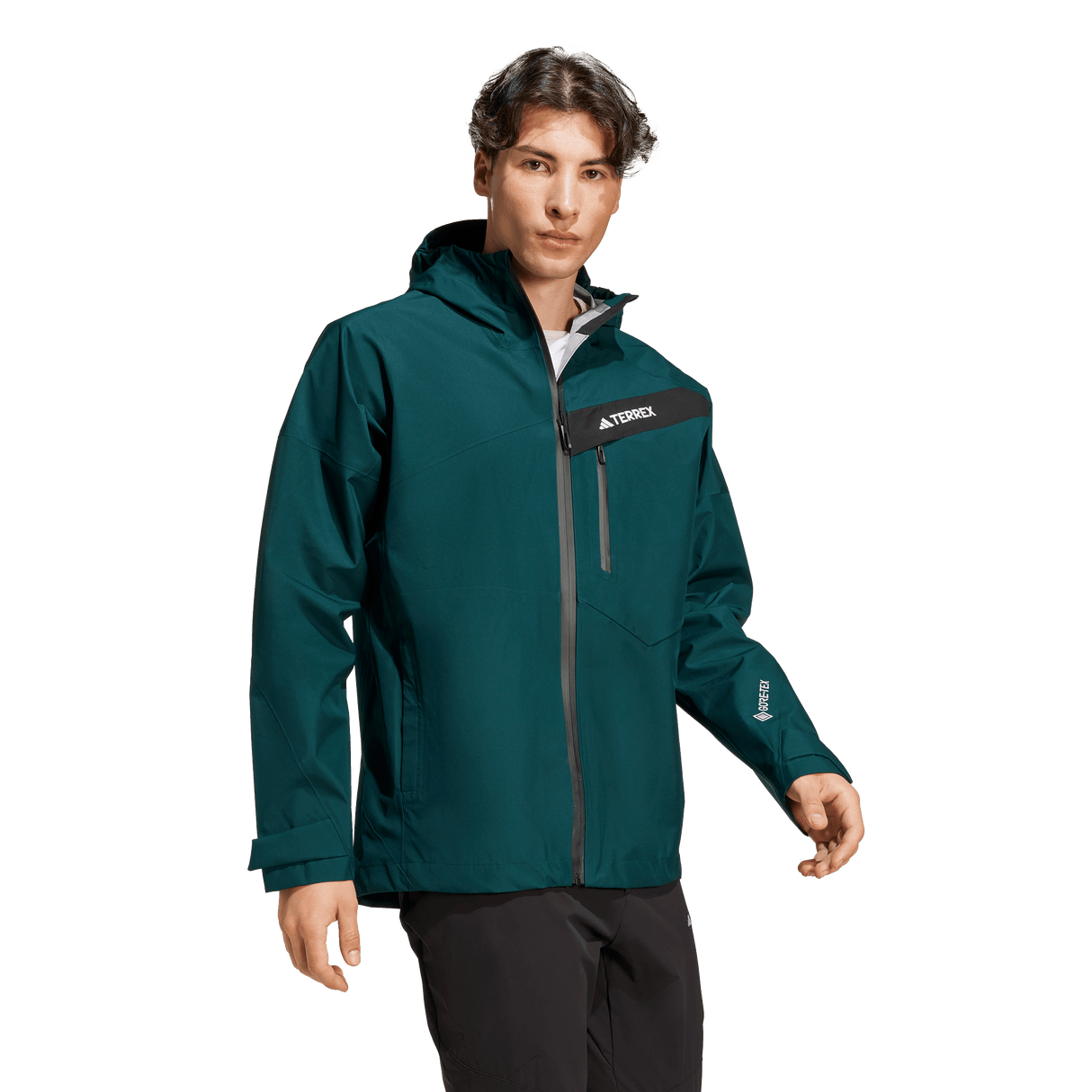 ADIDAS - TERREX Techrock 3 Layer GORE-TEX Performance Jacket - Uomo - Blue - image 4