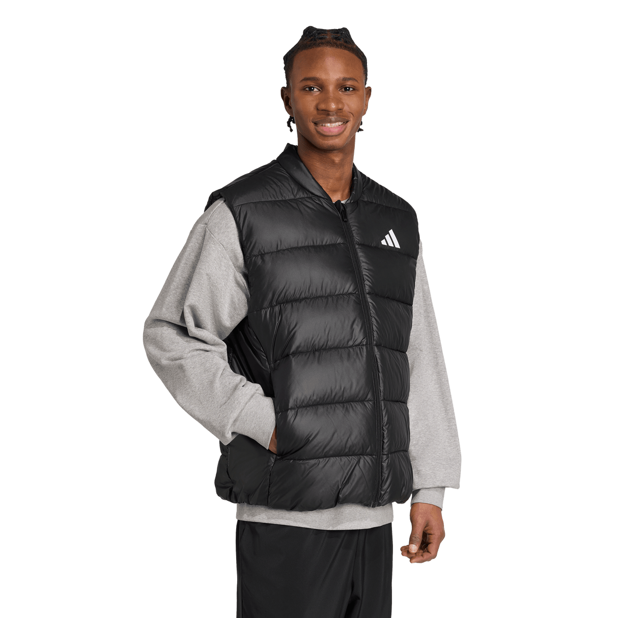 ADIDAS - Essentials CLIMAWARM Synthetic Down Puffer Vests - Uomo - Black - image 4