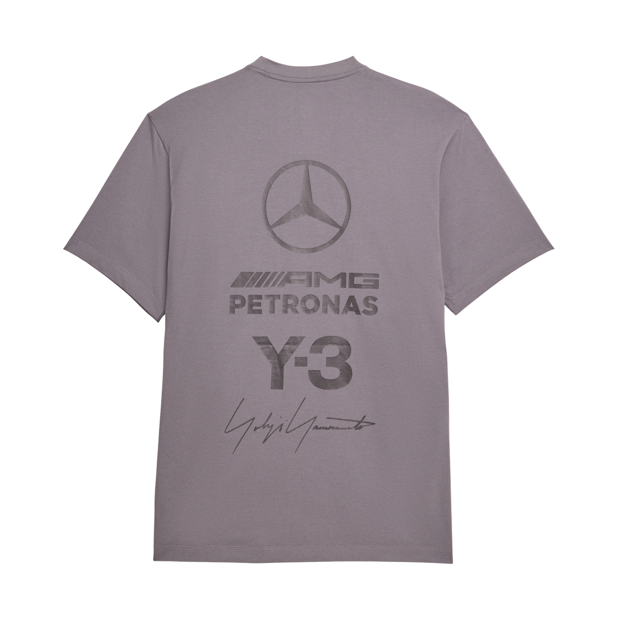 ADIDAS - Y-3 Mercedes - Amg Petronas Formula 1 Team Logo Stack Short Sleeve Tee - image 19