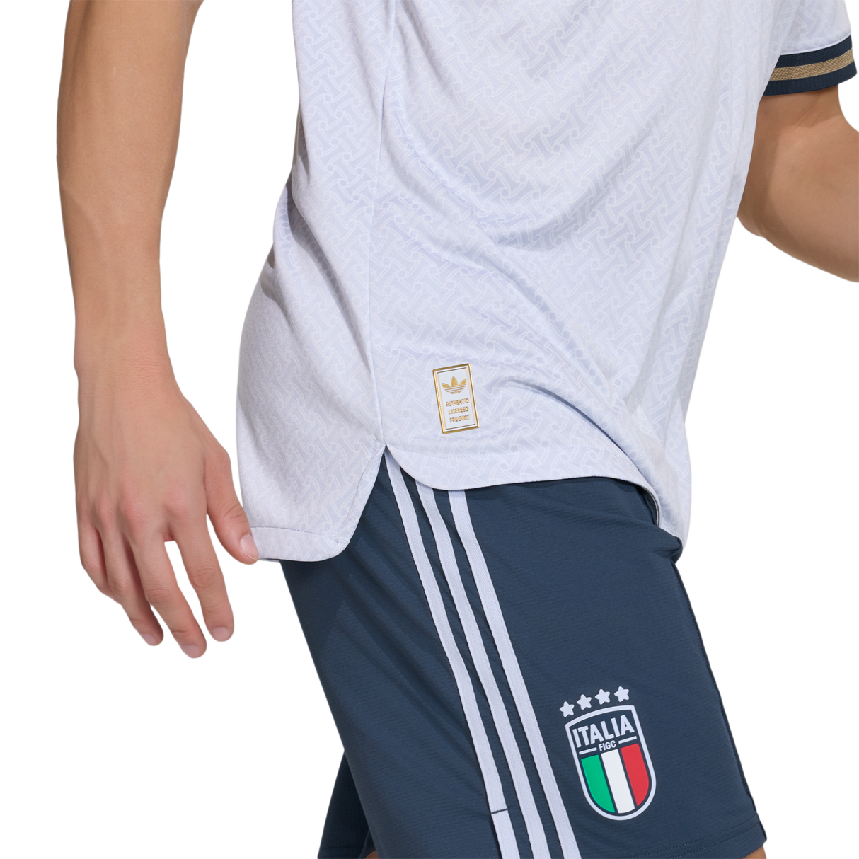 ADIDAS - Italy 26 Away Authentic Jersey - Uomo - Blue - image 7