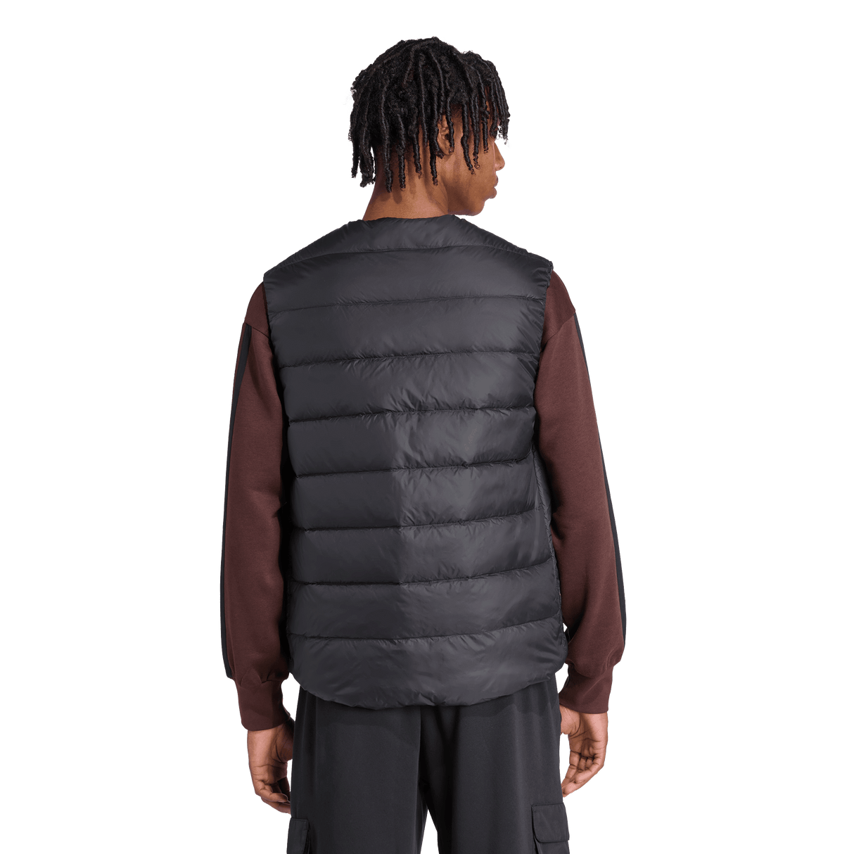 ADIDAS - Essentials CLIMAWARM Light Down Vests - Uomo - Black - image 3