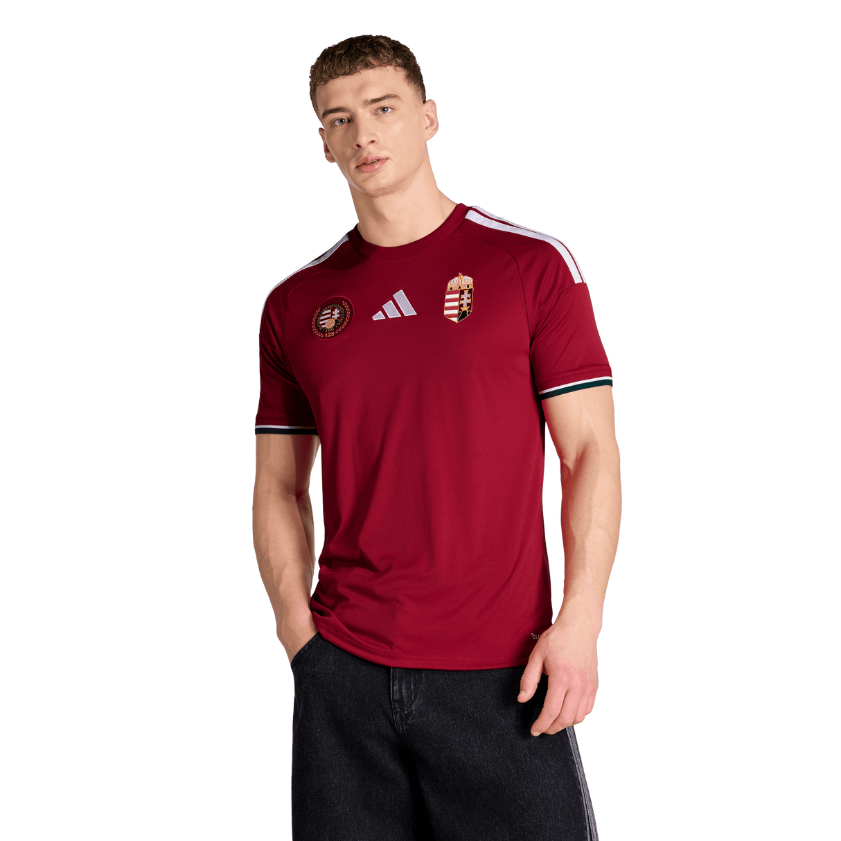 ADIDAS - Maglia Home Ungheria 26 - Uomo - Red - image 3