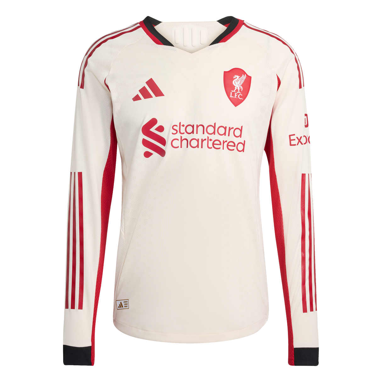 ADIDAS - Liverpool Fc 25/26 Away Authentic Jersey Longsleeve - Uomo - Black - image 1