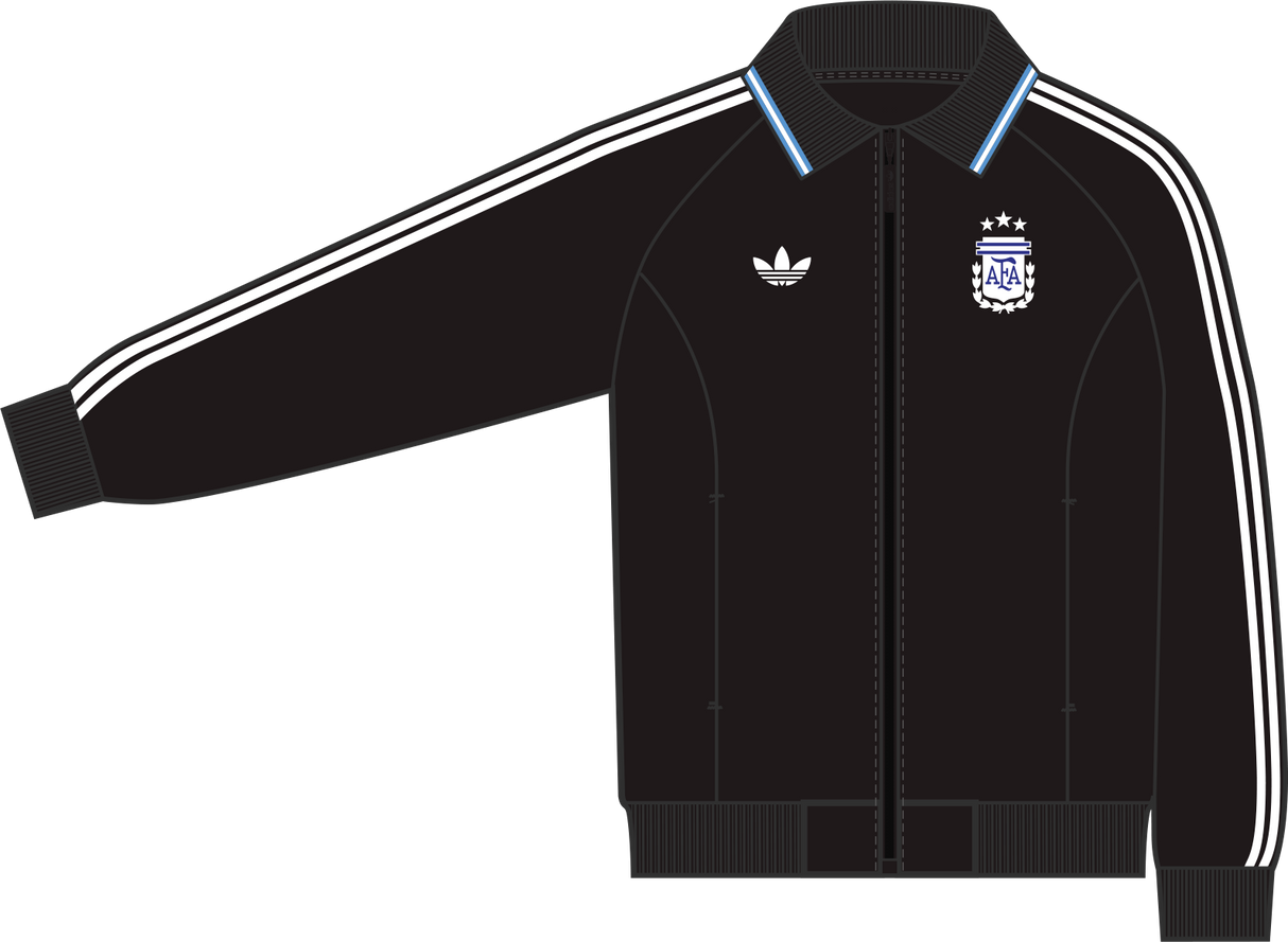 ADIDAS - Argentina Away Anthem Jacket - Uomo - Black - image 1