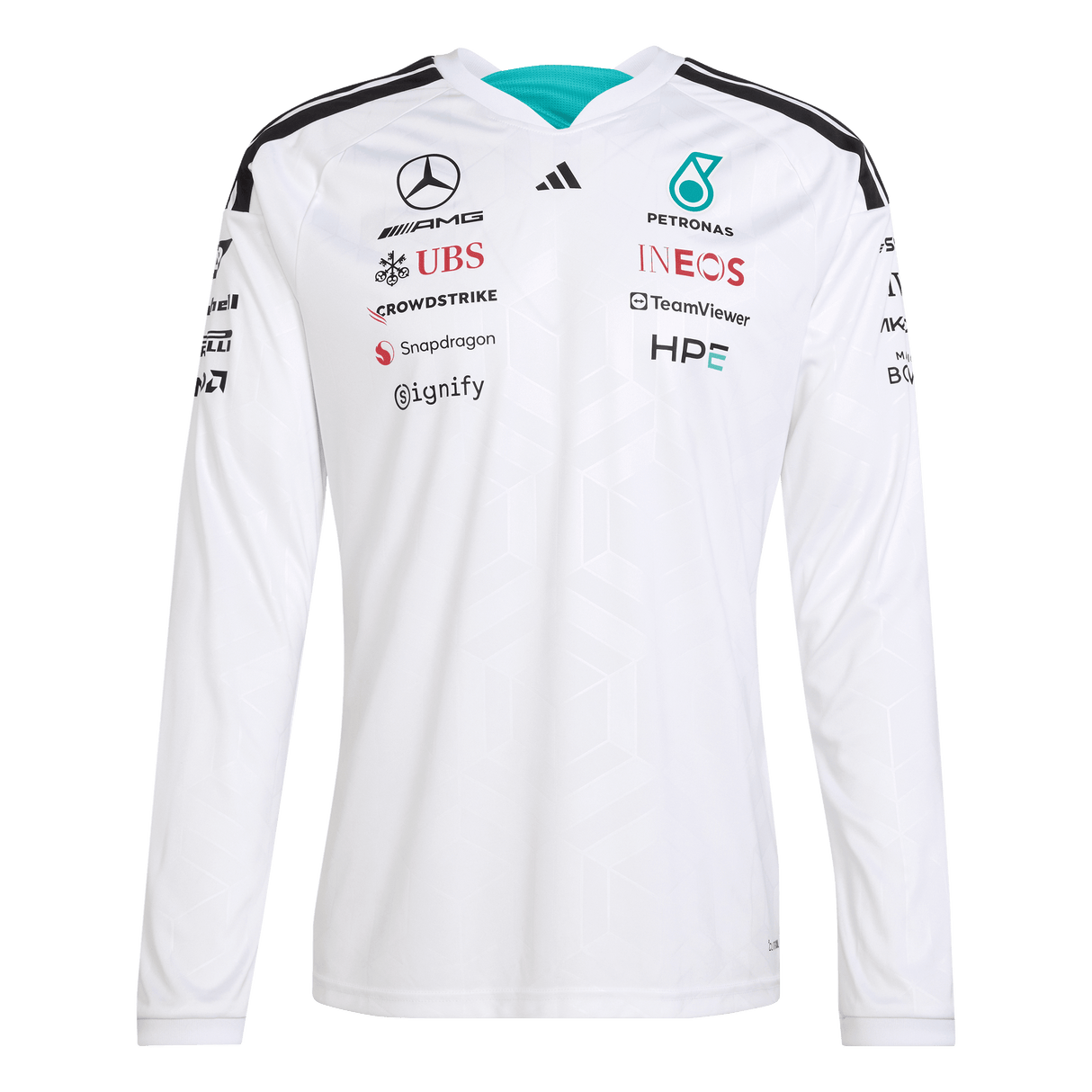 ADIDAS - Mercedes - Amg Petronas Formula 1 Team Driver Jersey Longsleeve - Uomo - image 1