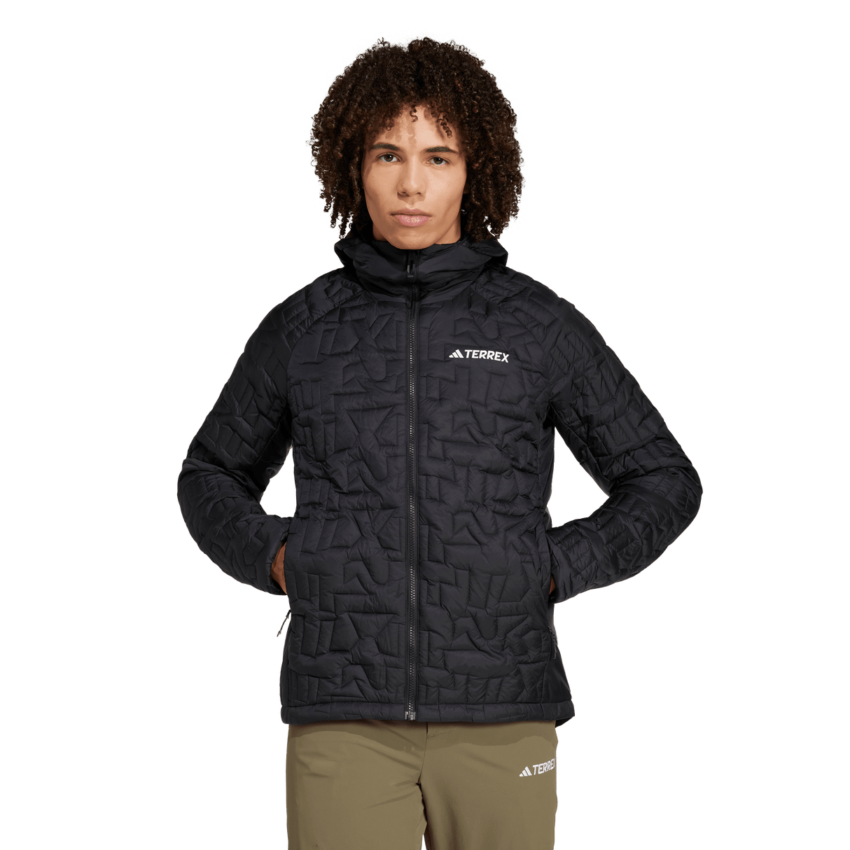 ADIDAS - Giacca TERREX Xperior Primaloft Loose Fill Insulated Hooded - Uomo - image 3
